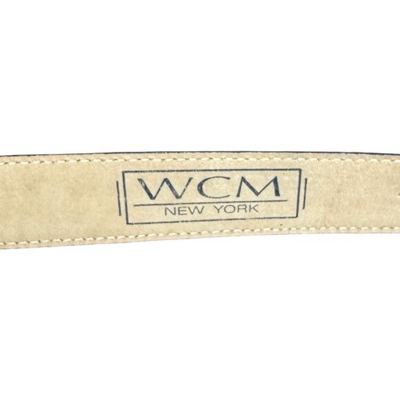 WCM New York Women Belt Genuine Python Snake Skin Vintage USA Size L main image 10